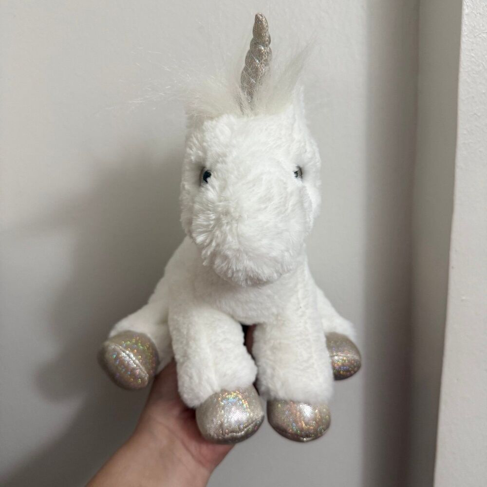 Douglas Cuddle Toys Elodie White Unicorn Soft Plush Stuffed Animal 2021 #4623